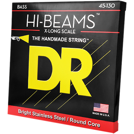 Hi Beam Stainless Steel Medium Heavy 5 Cordes X Long Scale 45-130
