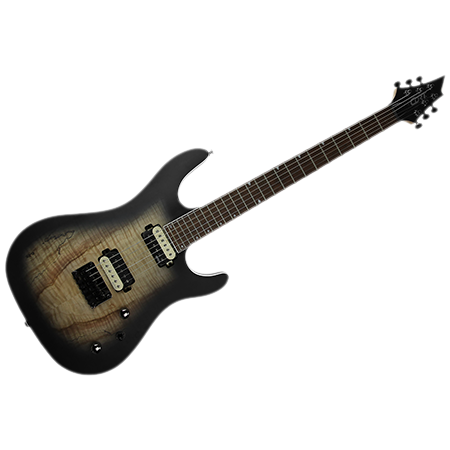 Squier by FENDER Stratocaster - Black and Chrome - Hss - ST Style