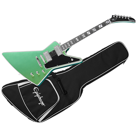 Epiphone - Futura Explorer Custom Dragonfly Shift + Housse