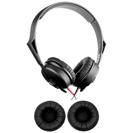 Sennheiser - Pack HD 25 Light V2 + Ear Pads Simili-cuir