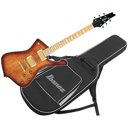 Ibanez - IC420MFM-CML Caramel Burst Low Gloss + Housse