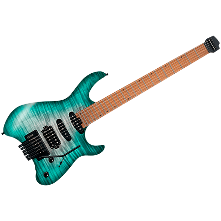 Cort - Space G6TR Headless Semi Gloss Lagoon