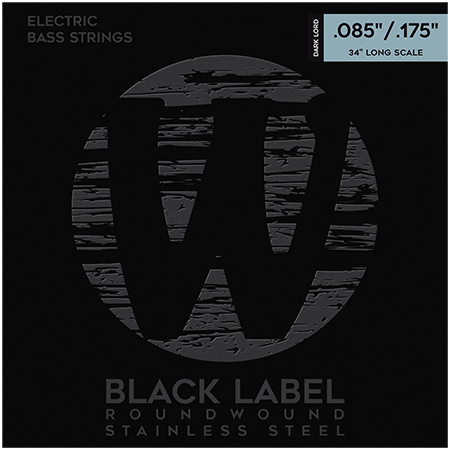 40250 Black Label 4 Cordes Dark Lord 85-175