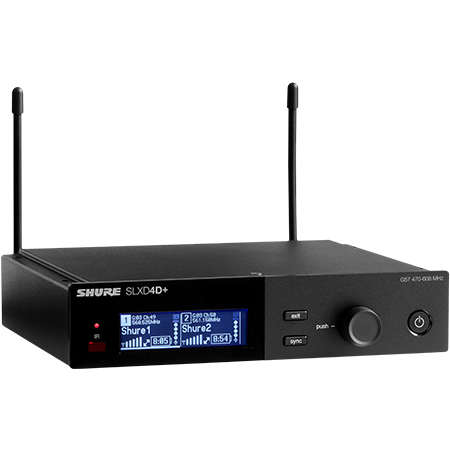 Shure - SLXD4D+E-G65