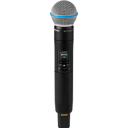 Shure - SLXD2+/Beta 58-G65