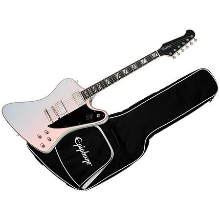 Epiphone - Firebird Custom Futura Quicksilver Shift + Housse