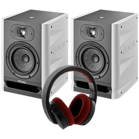 Focal - Bundle Alpha 50 Evo White (la paire) + Listen Pro