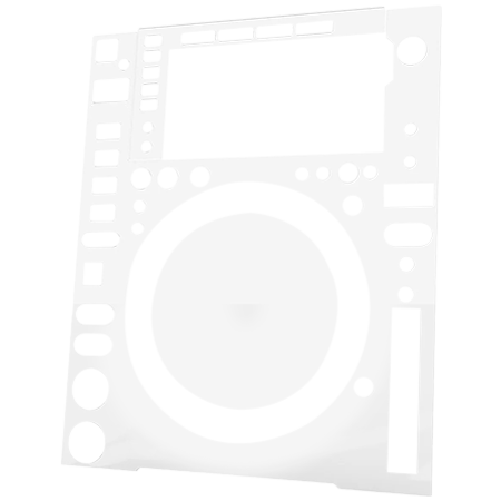 PIONEER CDJ 2000NXS2 Skin transparent