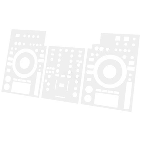 PIONEER XDJ RX3 Skin transparent