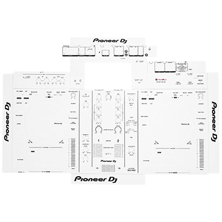 PIONEER XDJ RX2 White Adhesive