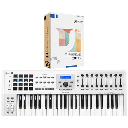Arturia KeyLab MkII 49 White + V Collection 11 Intro