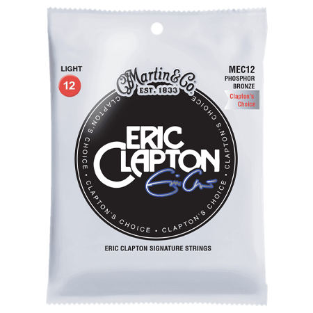 MEC12 Eric Clapton Light 12-54 Martin Strings