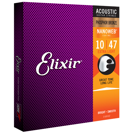 Elixir 16002 Nanoweb 10/47 Extra Light