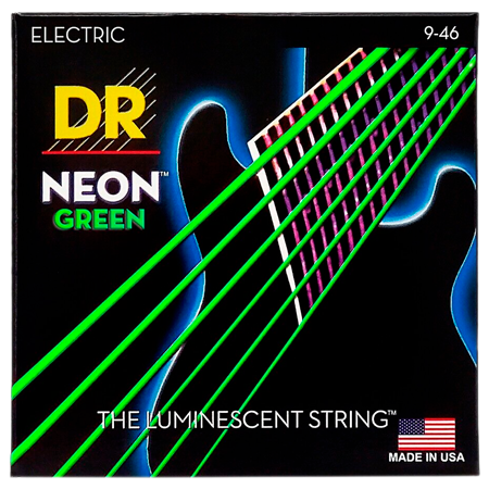 DR Strings NGE-9/46- 9-46 Green