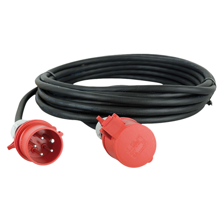 Showtec Extension Cable, 3x 32A 380V 10 m/5 x 4 mm2