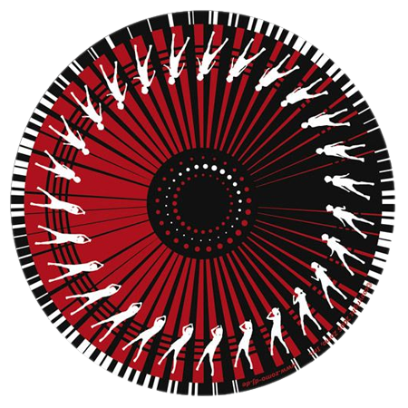 Slipmats Dance Red