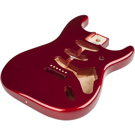 Corps Stratocaster Mexique Candy Apple Red