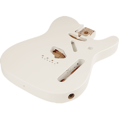 Corps Telecaster Mexique Olympic White