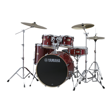 Stage Custom Birch Standard 22" Cranberry Red + accessoires