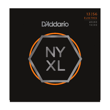 D'Addario NYXL1356W Jazz Medium Wound Third
