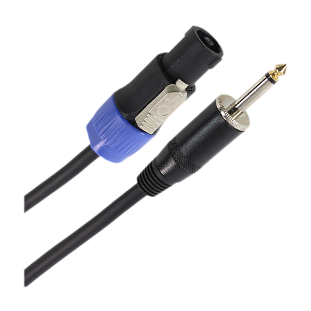 Plugger Câble HP 2 x 1.5mm² Jack Mâle - Speakon Mâle 6m Easy