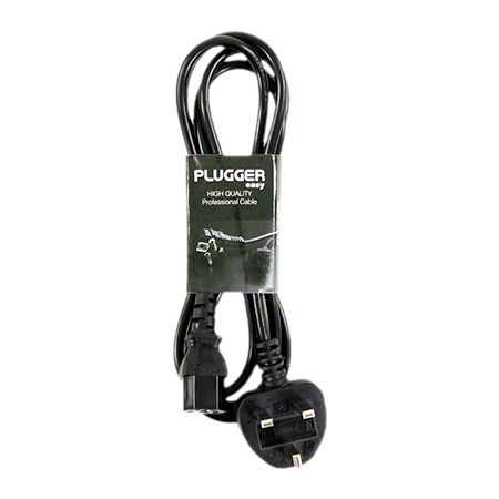 Plugger Câble d'alimentation en 8 norme UK 1.8m Easy