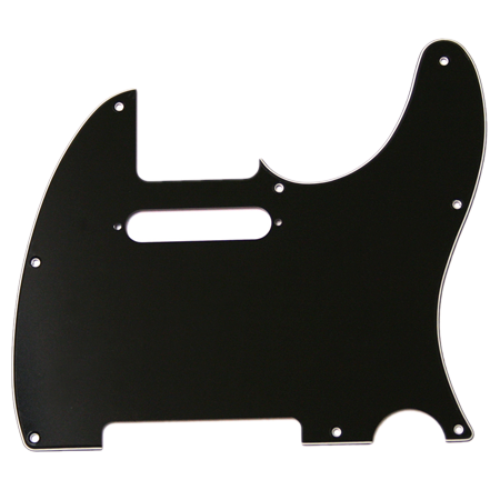 Fender 3-Ply Black 8-Hole Telecaster Pickguard