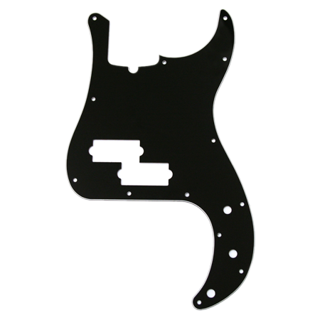 Fender 3-Ply Black 13-Hole Precision Bass Pickguard