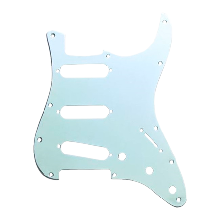 Fender 1-Ply Chrome-Plated 11-Hole Stratocaster Pickguard