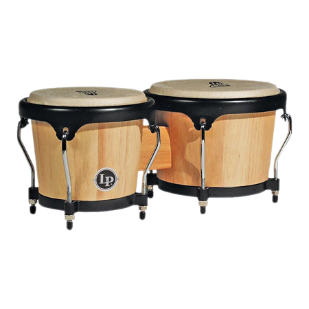 Latin Percussion Aspire Natural Wood Bongos LPA601-AW