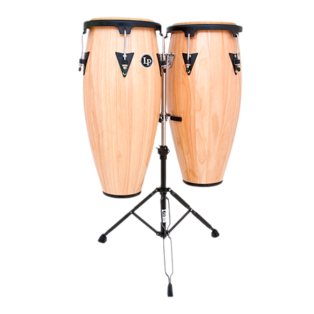 Latin Percussion Aspire Wood Conga Set Natural LPA646-AW