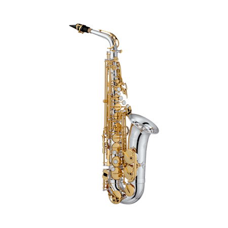 Jupiter JAS 1100SGQ Saxophone Alto argenté, clés vernies, Sona Pure