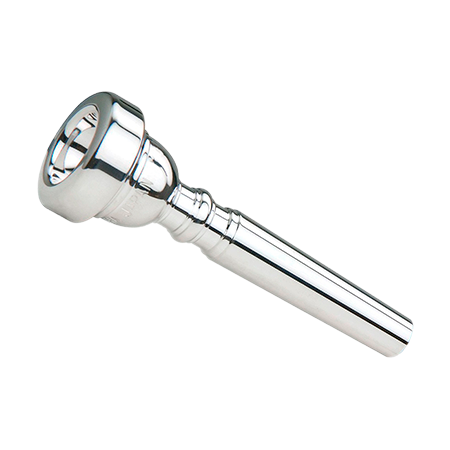 Embouchure Trompette Vincent Bach 10 1/2C - Argentée, Bord Moyen, Cuve Moyenne - Standard Série 351