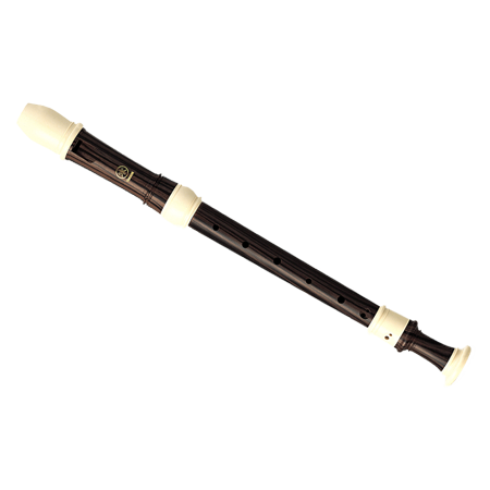 Yamaha YRA 314 BIII Flûte à bec Alto, doigté Baroque, imitation Ebène