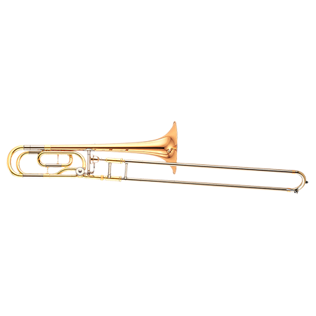 YSL 446 GE II Trombone Complet, Perce intermédiaire, Pavillon Cuivre Rose