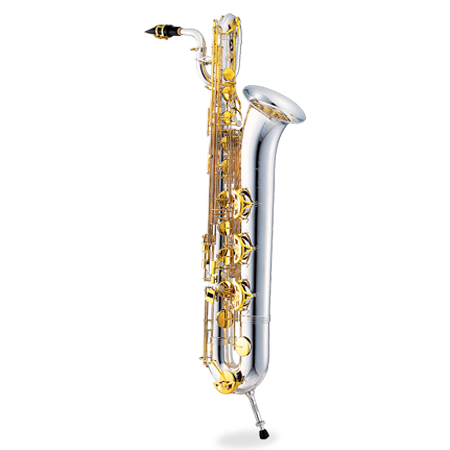 Jupiter JBS 1100 SG Saxophone Baryton, argenté, clés vernies, Sona Pure