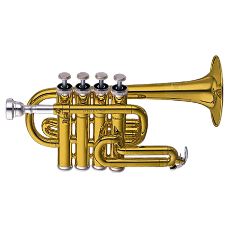 YTR 6810 Trompette Piccolo Sib/La, vernie