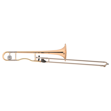 JTB710RQ Trombone ténor simple, petite perce, ergonomique, pavillon cuivre rose