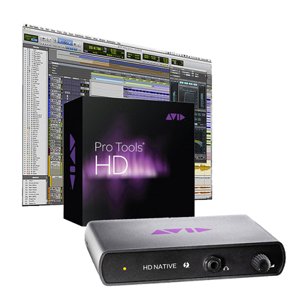 Pro Tools HD Native Thunderbolt + Logiciel Pro Tools Ultimate