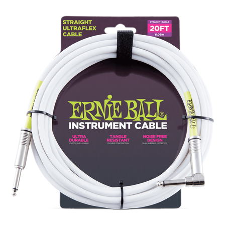 Ernie Ball Ernie Ball Ultraflex 6m White