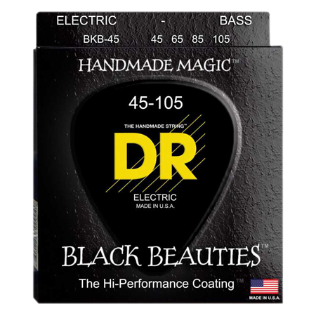 DR Strings Black Beauties BKB-45