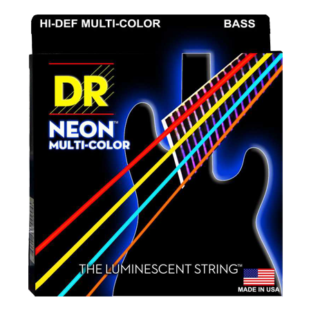 Hi Def NEON MCB-45 Multi-Color DR Strings