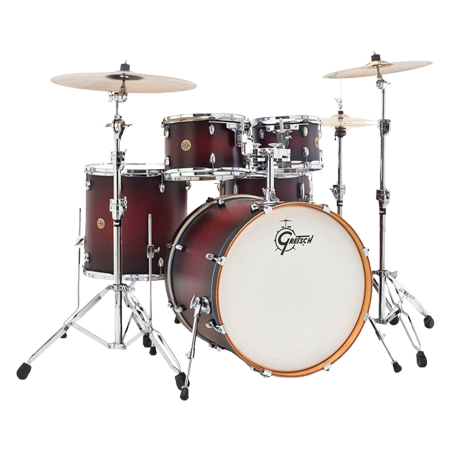 Gretsch Drums Catalina Maple Satin Deep Cherry Burst 22"