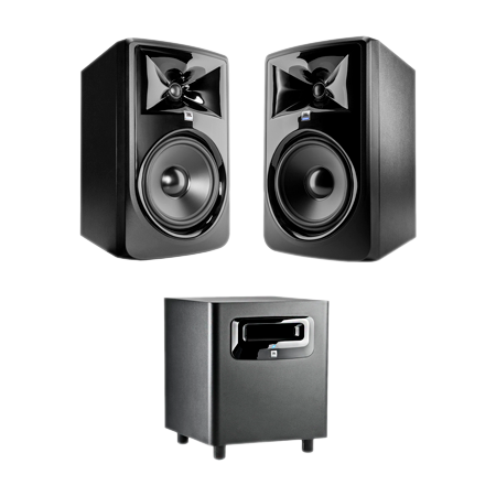 JBL 2x 308P MKII + LSR 310S Pack