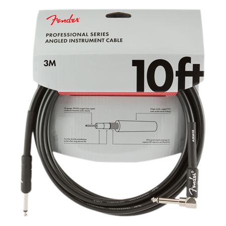Professional Series Instrument Cable 3m Black