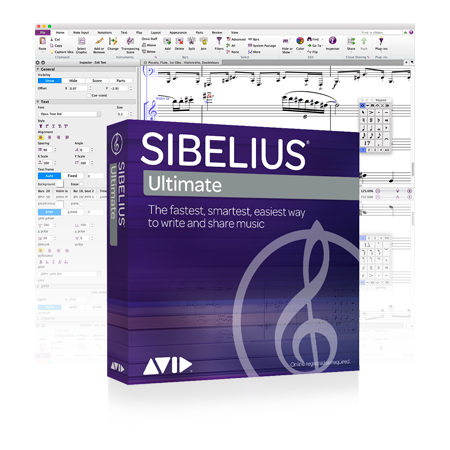 Sibelius Ultimate Perpetual + Neuratron Bundle EDU (licence) AVID Notation