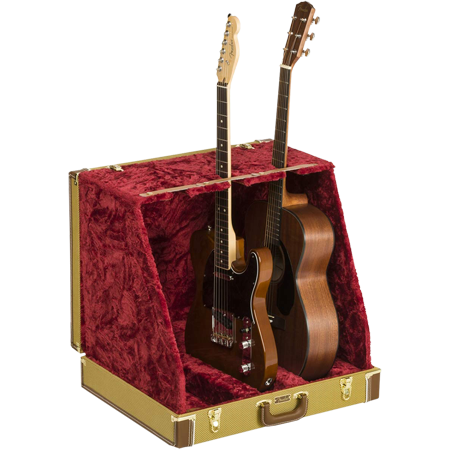 Classic Series Case Stand Tweed 3 Guitars