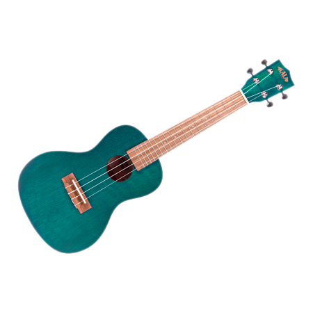 Kala Exotic Mahogany Concert Blue