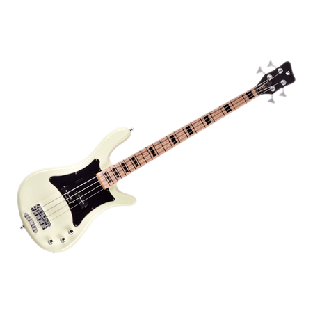 RockBass Artist Line Adam Clayton Creme White Warwick