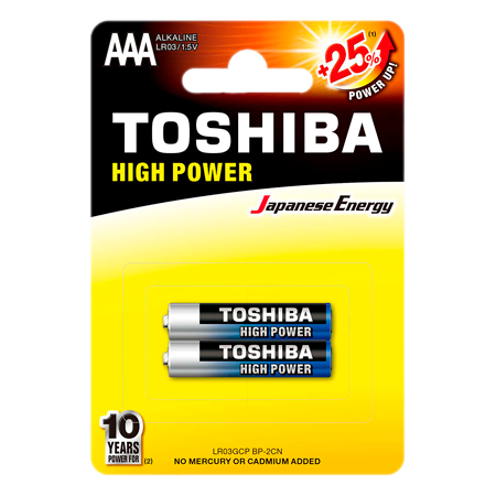 Toshiba Piles LR03 - Pack de 2